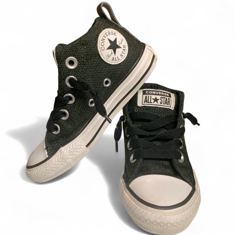 Converse Chuck Taylor All-Star Street Mid Preschool Utility Green-Size 11 TB